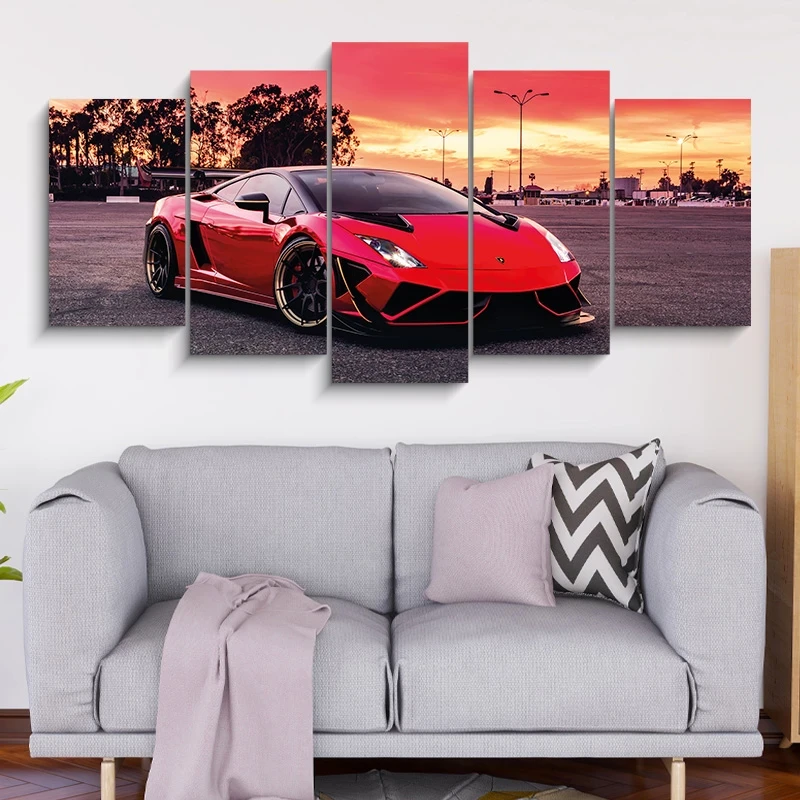 5 Part Car Canvas