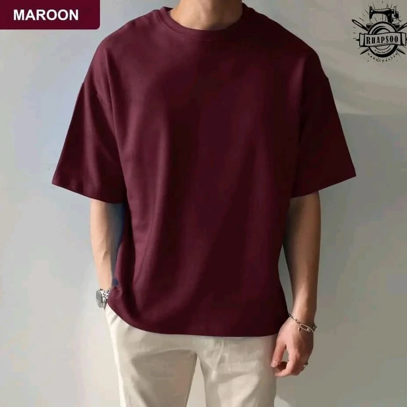 drop sholder t-shirt