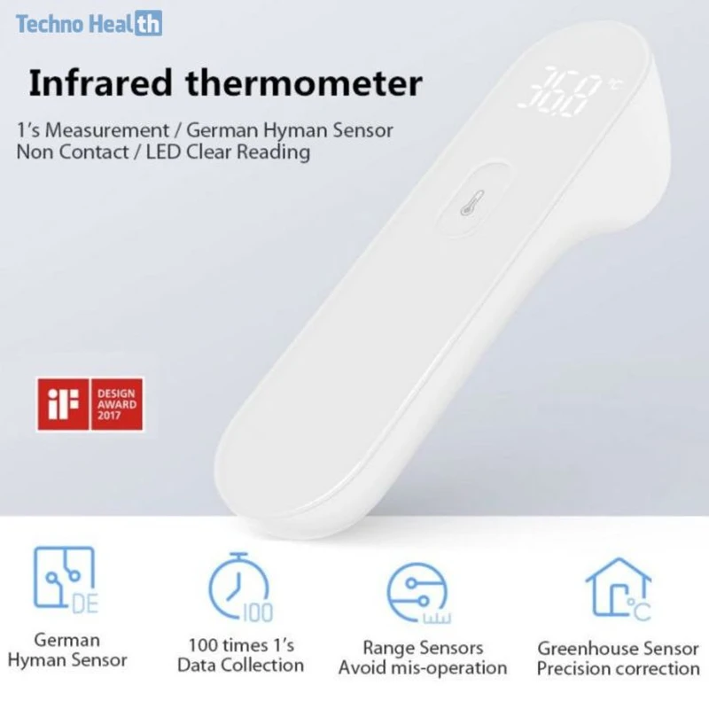 Xiaomi iHealth Forehead Thermometer – Digital No-Contact Sensor