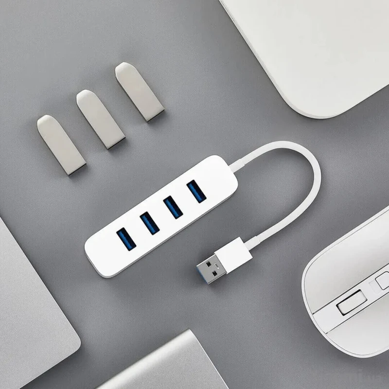 Xiaomi USB 3.0 Hub – 3-Port USB Splitter Adapter for Laptop & PC - Image 3