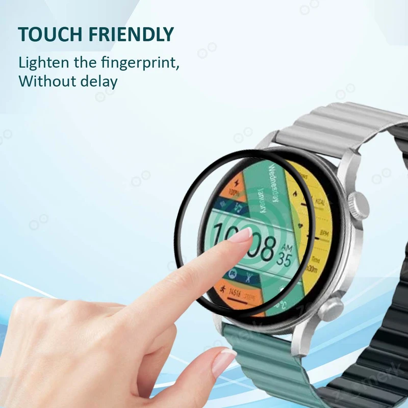 KIESLECT KR PRO LTD Protector - Full Coverage, Anti-Scratch, Anti-Fingerprint with Self-Healing, Easy Install Smartwatch Protection - Image 4