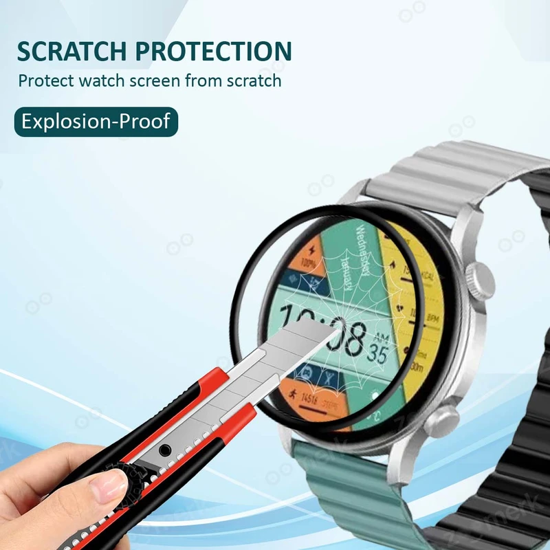 KIESLECT KR PRO LTD Protector - Full Coverage, Anti-Scratch, Anti-Fingerprint with Self-Healing, Easy Install Smartwatch Protection - Image 5