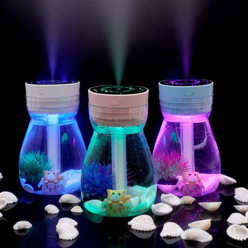 Phoenix Colorate Humidifier with Colorful Light | USB Bottle Humidifier - Image 3
