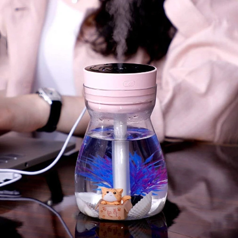 Phoenix Colorate Humidifier with Colorful Light | USB Bottle Humidifier - Image 4