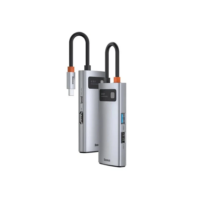 Baseus Gleam Series 4in1 Type C Adapter Hub – HDMI, USB 3.0, USB 2.0, PD Charging - Image 3