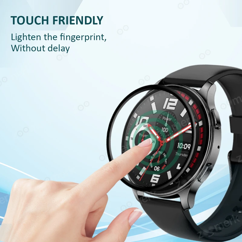 Premium Amazfit POP 3R Screen Protector – Ultra HD Clarity, Anti-Scratch, Full Screen TPU Film