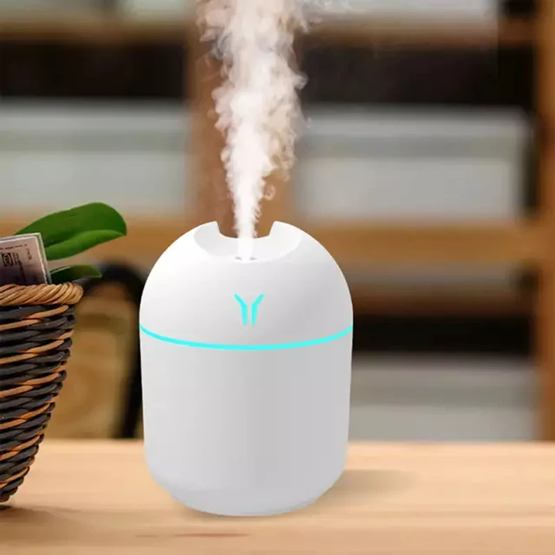 USB Colorful Humidifier | 250ML Mini Aroma Diffuser with Cool Mist Spray