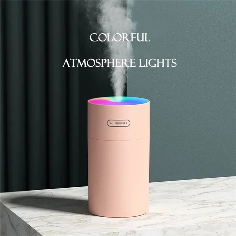 DQ108 RGB Humidifier Silent Aroma Diffuser & Nano Mist Maker for Home & Car