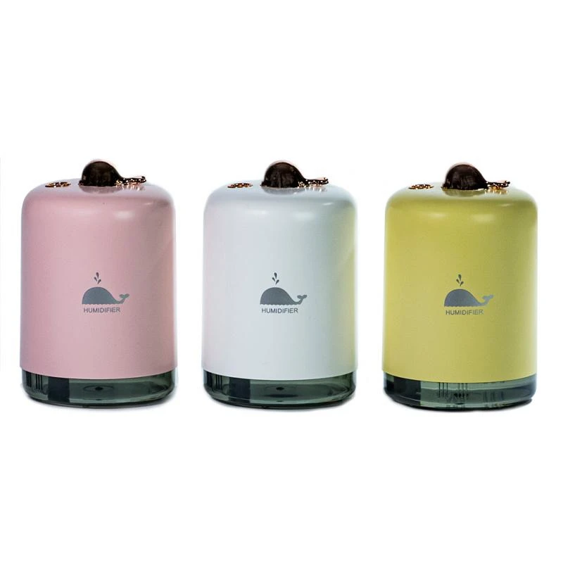 Q806 Whale USB Diffuser Aromatherapy Humidifier – 300ml, Dual Spray Mode - Image 4