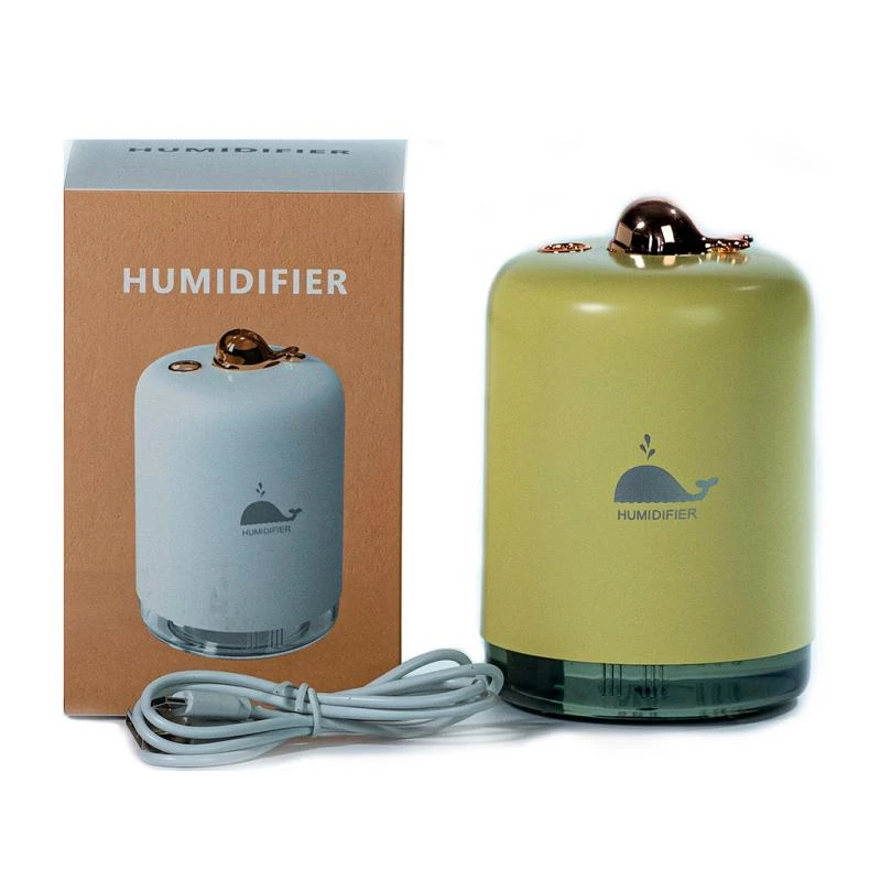 Q806 Whale USB Diffuser Aromatherapy Humidifier – 300ml, Dual Spray Mode - Image 5