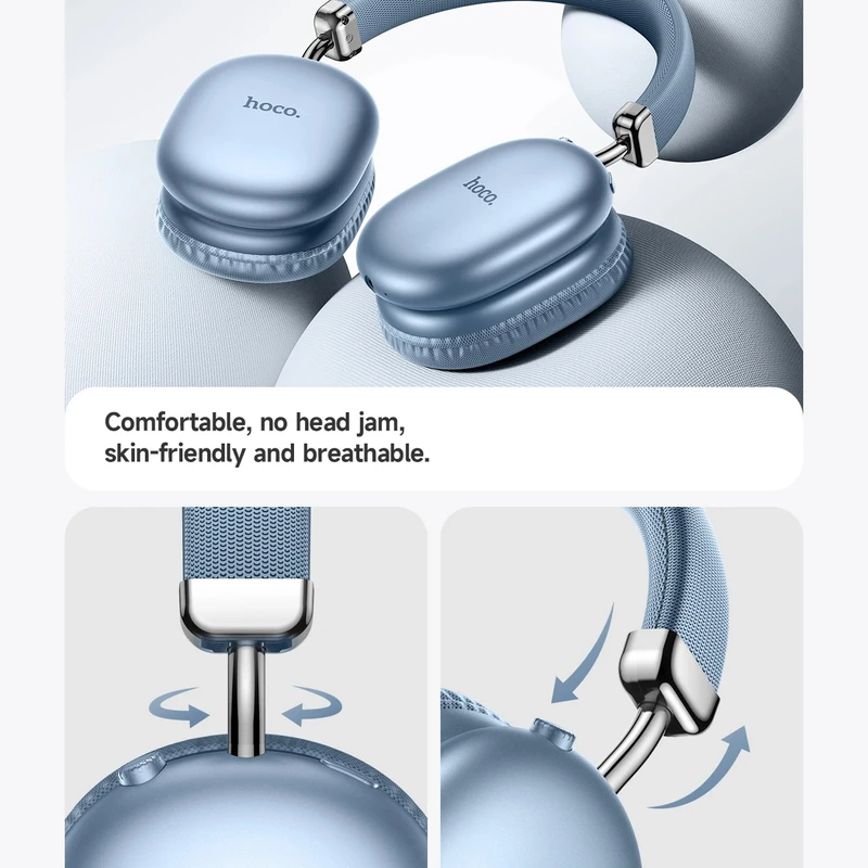Hoco W35 Max Bluetooth V5.3 Headphone with 90 Hours Battery Life - Image 3