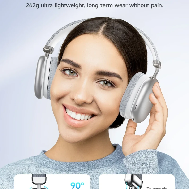 Hoco W35 Max Bluetooth V5.3 Headphone with 90 Hours Battery Life - Image 4