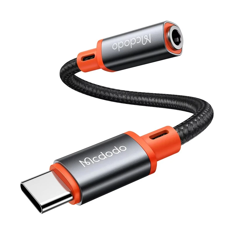 Mcdodo CA-7561 HiFi DAC Type C To 3.5mm Dongle for Crystal-Clear Sound