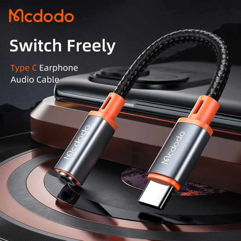 Mcdodo CA-7561 HiFi DAC Type C To 3.5mm Dongle for Crystal-Clear Sound - Image 3