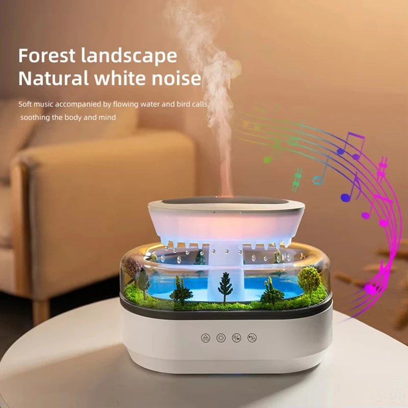 SereneMist™ Ultrasonic Aroma Diffuser - Compact 250ml Humidifier with Ambient LED - Image 5