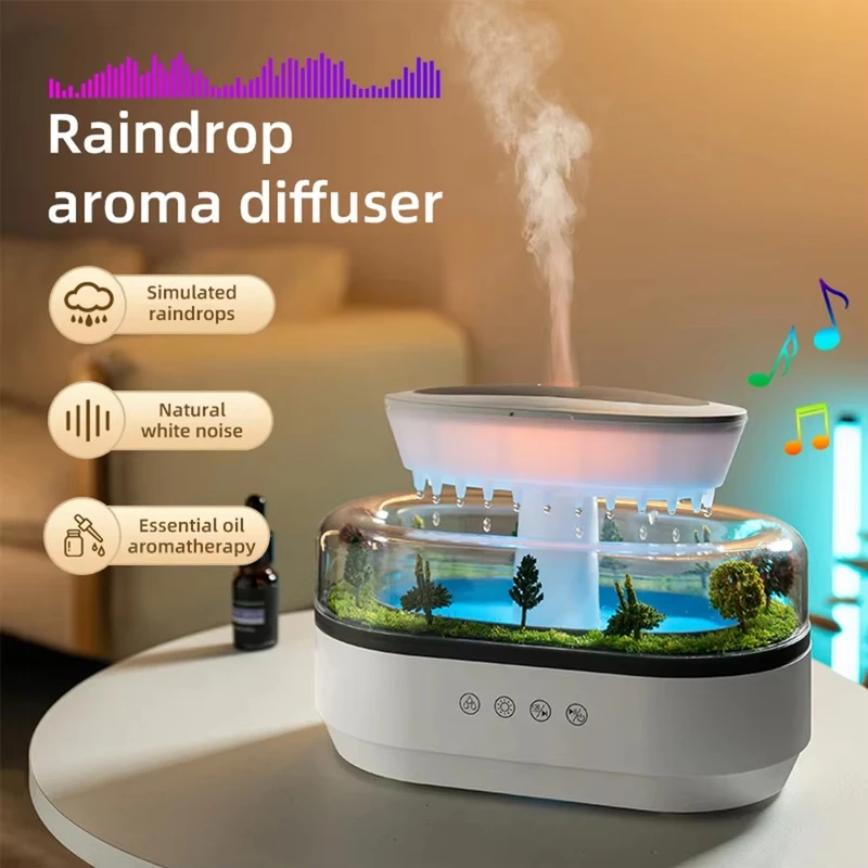 SereneMist™ Ultrasonic Aroma Diffuser - Compact 250ml Humidifier with Ambient LED - Image 6