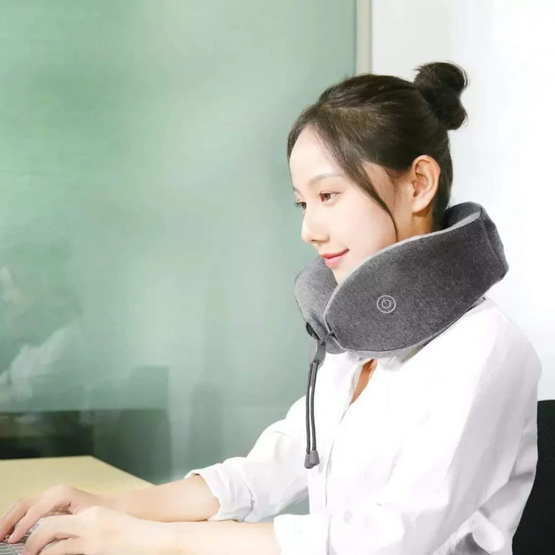 Lefan Massage Sleeping Neck Pillow with Smart Vibration Technology - Image 4
