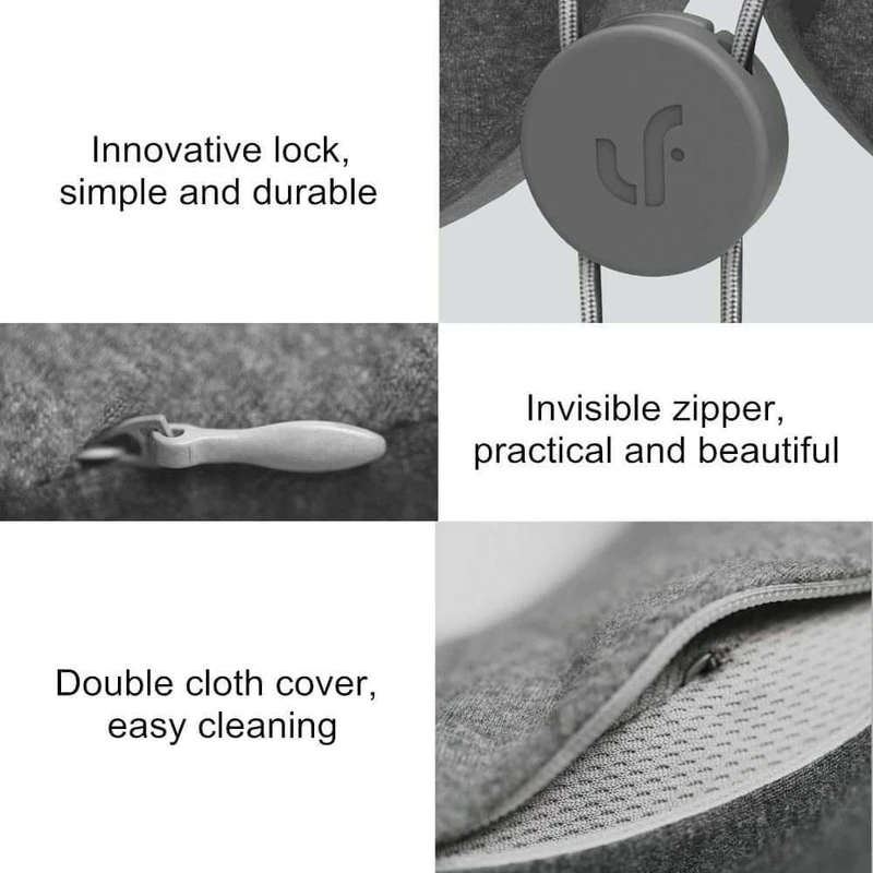 Lefan Massage Sleeping Neck Pillow with Smart Vibration Technology - Image 5