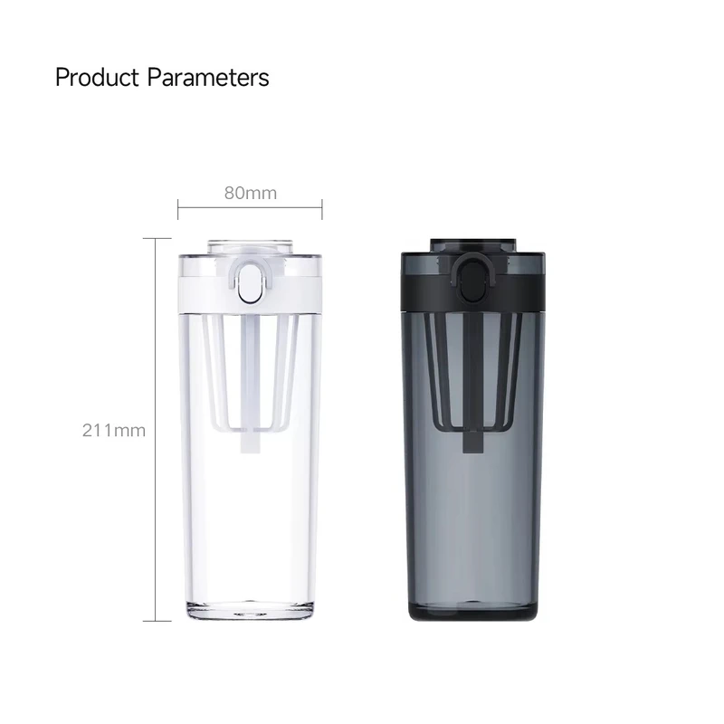 Xiaomi Mijia 600ml Tritan Water Cup - Portable & Leak-Proof for Office & Travel - Image 5