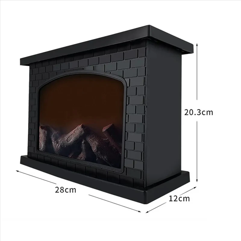 Cozy Glow Cathery LED Fireplace Lantern - Safe Flameless Vintage Night Light - Image 5