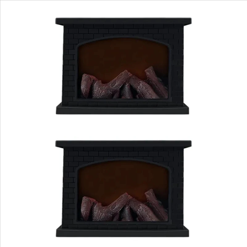 Cozy Glow Cathery LED Fireplace Lantern - Safe Flameless Vintage Night Light - Image 7