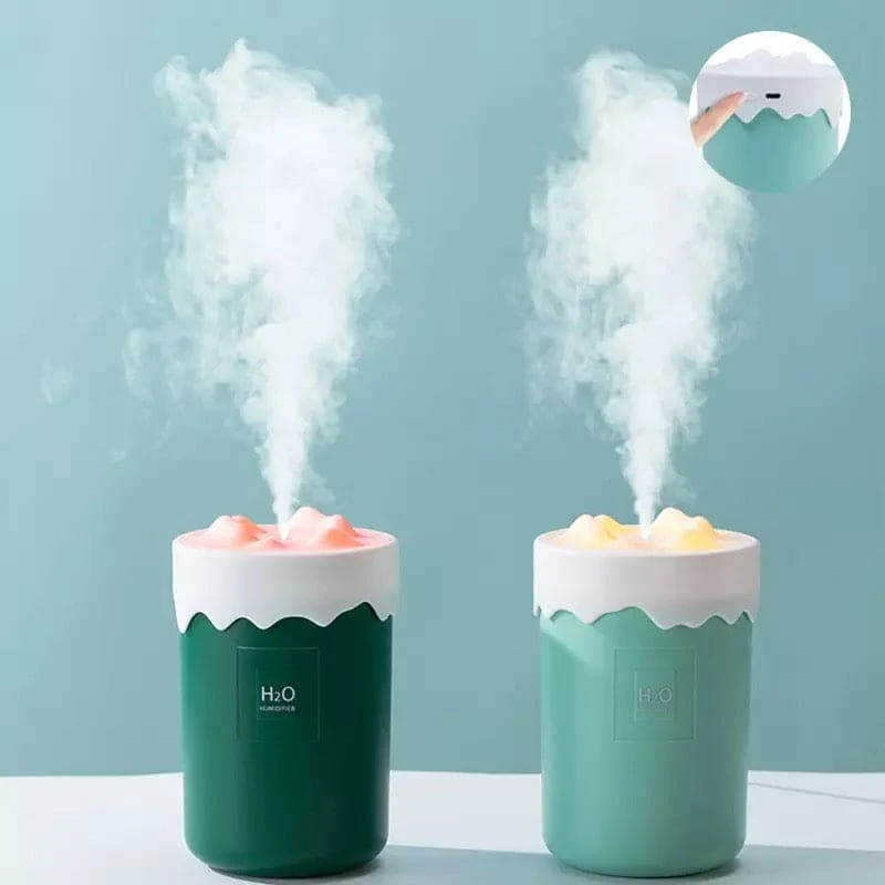 Snow Mountain Humidifier BLK-101 | 500ml Ultra-Quiet USB Air Purifier - Image 2