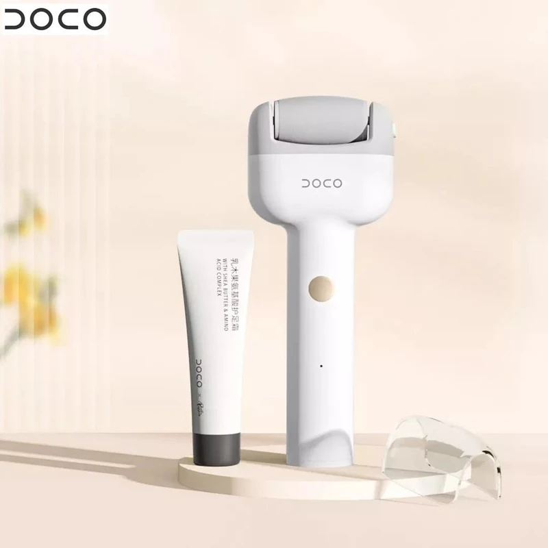 Xiaomi Youpin DOCO Electric Pedicure Foot Scrubber – Powerful Foot Grinder for Smooth Skin