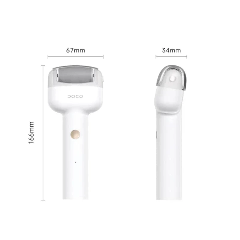 Xiaomi Youpin DOCO Electric Pedicure Foot Scrubber – Powerful Foot Grinder for Smooth Skin - Image 3