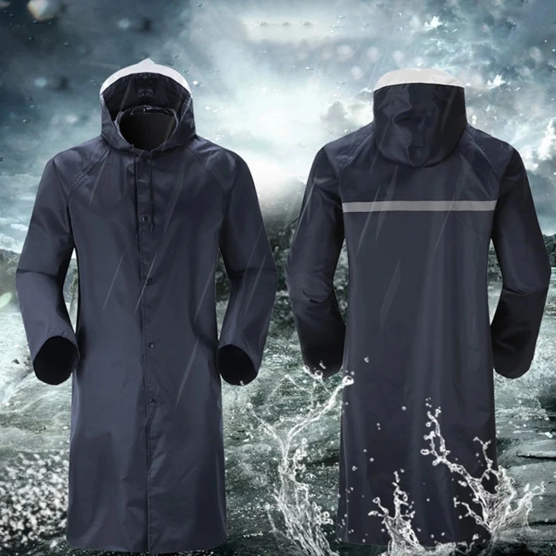 Unisex Rain Coat – Waterproof Single-Part Hooded Design - Image 3