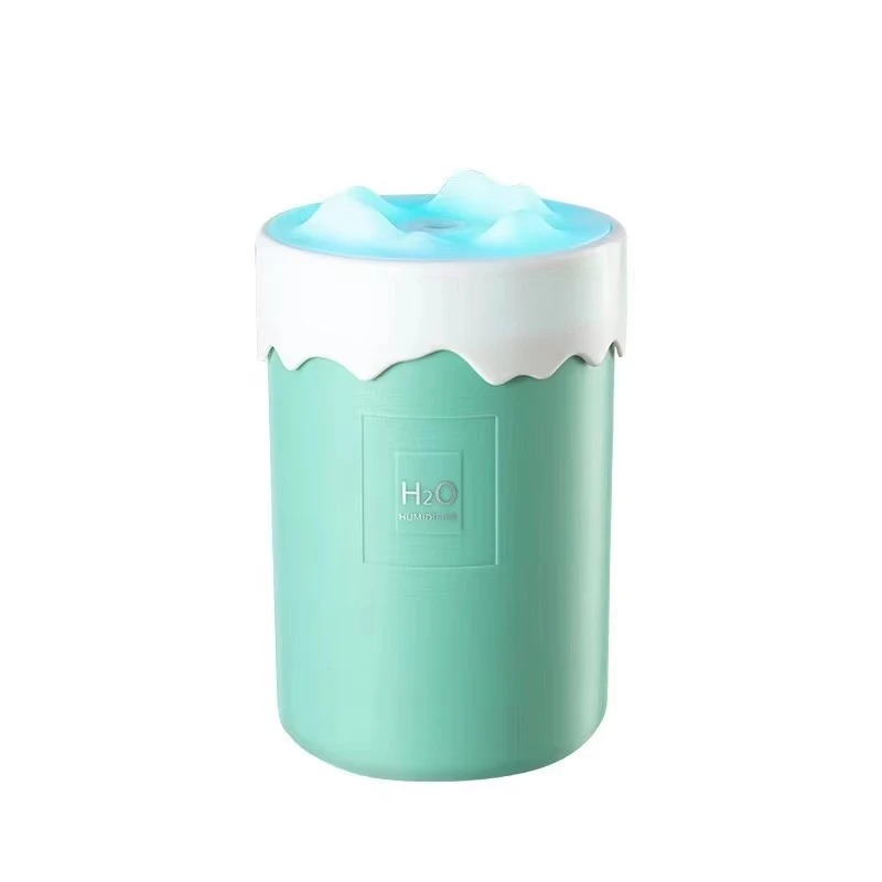 Snow Mountain Humidifier BLK101 – Ultra-Quiet Cool Mist Diffuser with Night Light