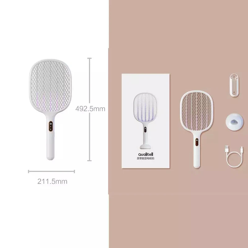 Xiaomi S1 Smart Digital Display Electric Mosquito Swatter – 3500V Rechargeable Type-C Zapper - Image 6