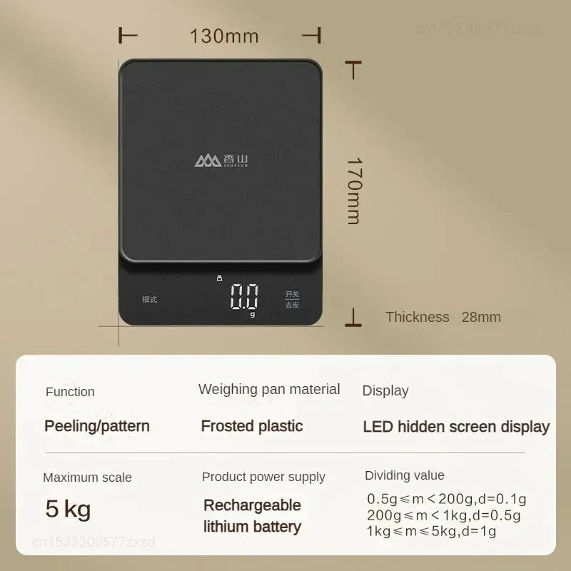 Xiaomi SenSSun EK3336R High Precision Electronic Kitchen Scale - Image 4