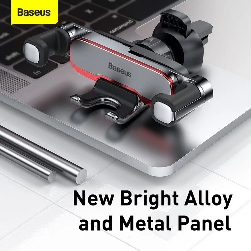 Baseus Lateral Gravity Car Mount Holder – 360° Air Vent Phone Stand - Image 5