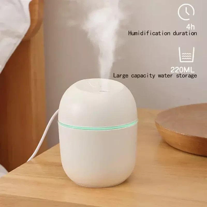 3rd Generation Colorful Egg Humidifier – USB Powered Cute Room Decor - Image 3