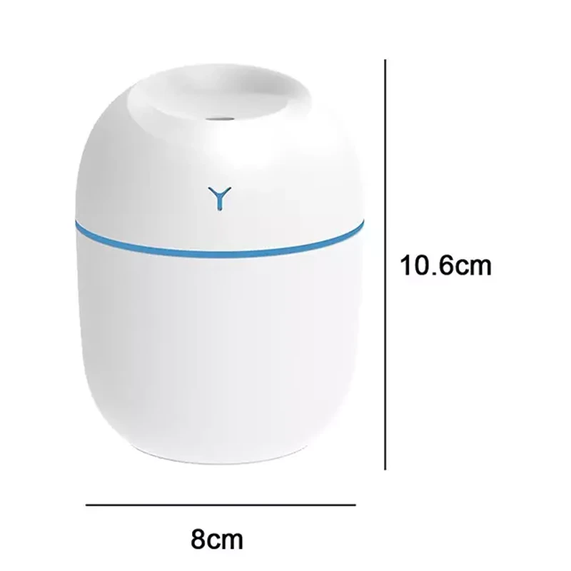 3rd Generation Colorful Egg Humidifier – USB Powered Cute Room Decor - Image 5