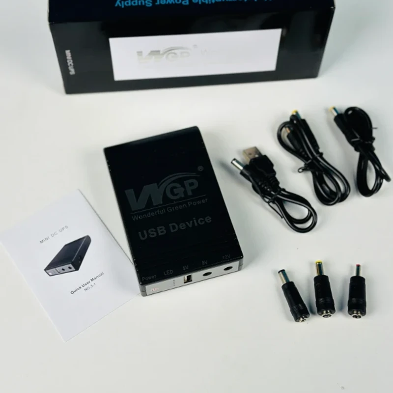Never Lose Connection: WGP Mini UPS 12V (8800mAh) for Seamless Power - Image 3