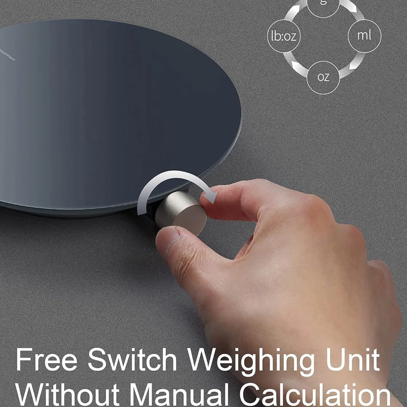 Xiaomi Hoto Smart Kitchen Scale Bluetooth LED Digital 3kg - Image 5