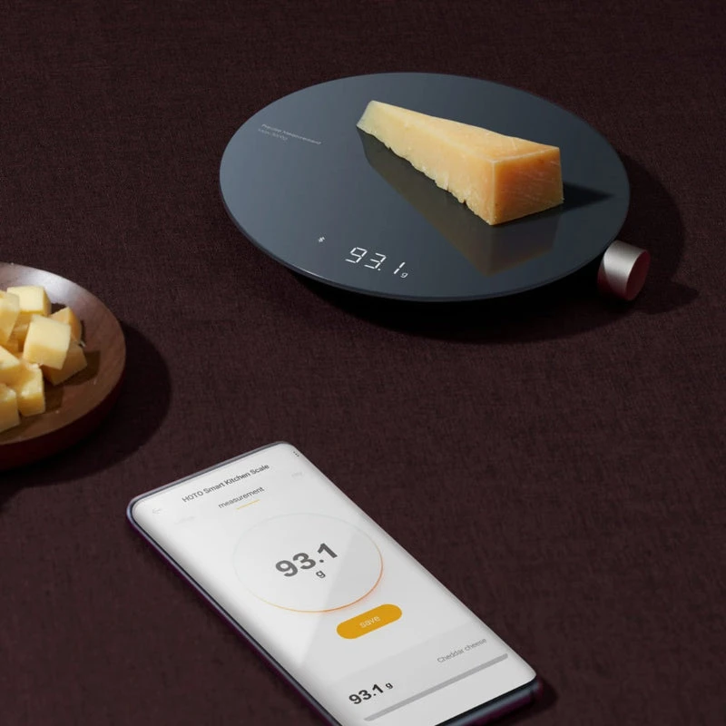 Xiaomi Hoto Smart Kitchen Scale Bluetooth LED Digital 3kg - Image 6