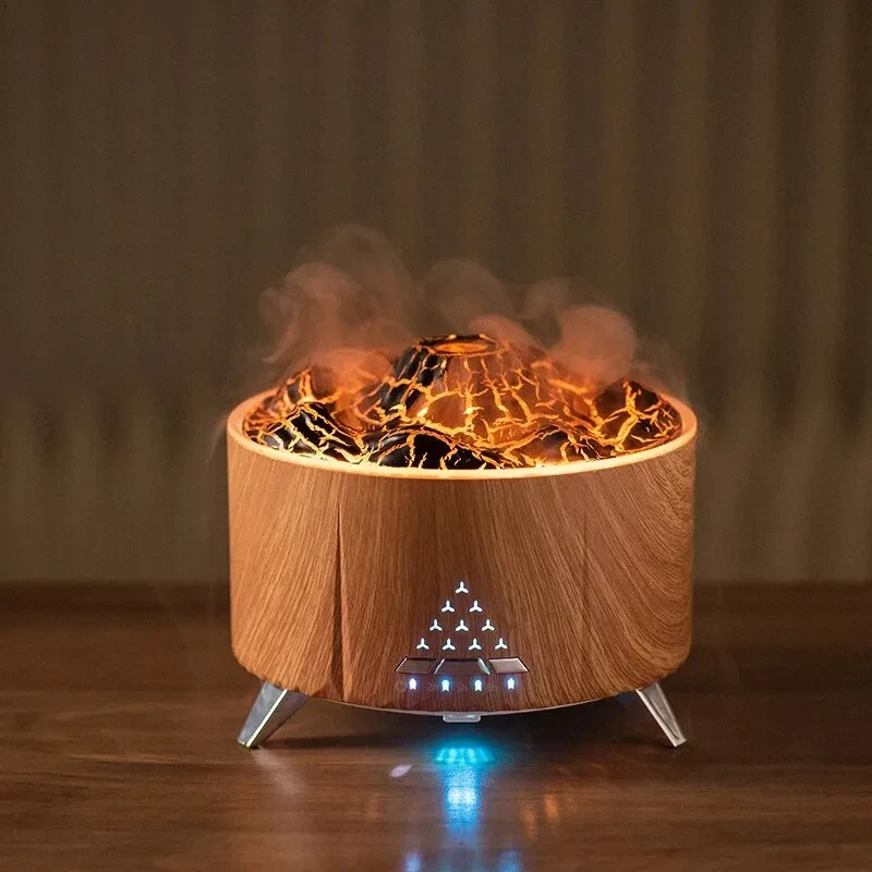 Volcano Aromatherapy Diffuser Humidifier - Dual Mist Modes & Remote Control