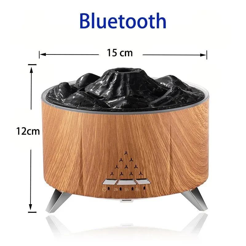 Volcano Aromatherapy Diffuser Humidifier - Dual Mist Modes & Remote Control