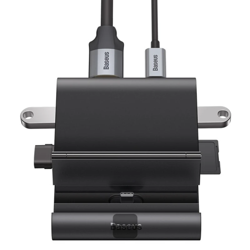 Baseus Mate Docking Type-C Mobile Phone HUB Docking Station Pro – Black
