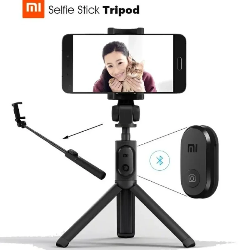 Xiaomi Mi Wireless Bluetooth Selfie Stick Tripod – Foldable & Extendable - Image 3