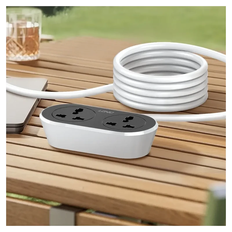 SC2018-10M Universal Outlet Extension Cord LDNIO – 10M Heavy Duty Power Strip - Image 6